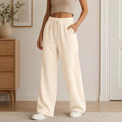 Pantaloni Larghi da Donna con Coulisse | Joggers Casual Streetwear con Tasche