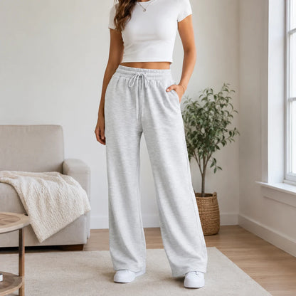 Pantaloni Larghi da Donna con Coulisse | Joggers Casual Streetwear con Tasche