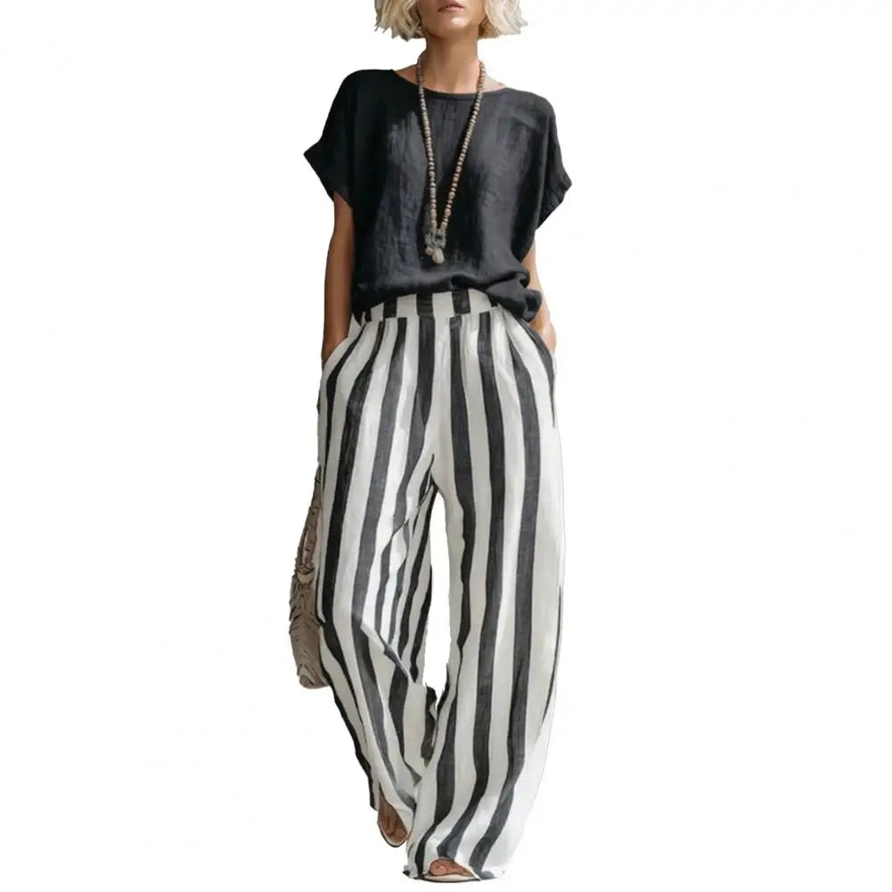 Riviera — Completo a Righe Due Pezzi