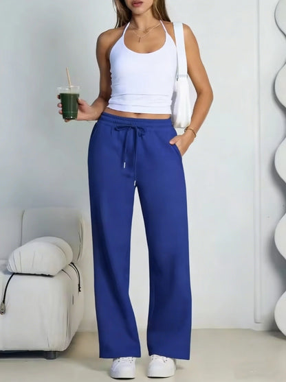 Pantaloni Larghi da Donna con Coulisse | Joggers Casual Streetwear con Tasche