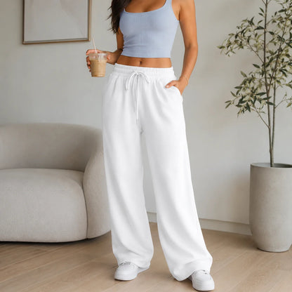 Pantaloni Larghi da Donna con Coulisse | Joggers Casual Streetwear con Tasche