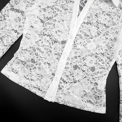 Minuit — Completo Due Pezzi Donna in Pizzo Jacquard | Outfit Serata Elegante