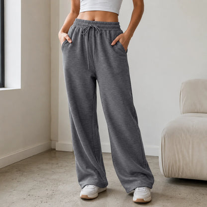 Pantaloni Larghi da Donna con Coulisse | Joggers Casual Streetwear con Tasche