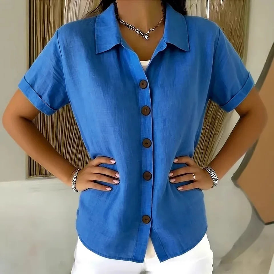 Linen — Camicia Sartoriale in Cotone e Lino
