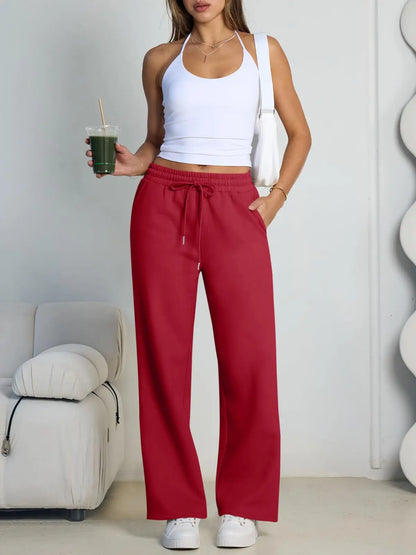 Pantaloni Larghi da Donna con Coulisse | Joggers Casual Streetwear con Tasche