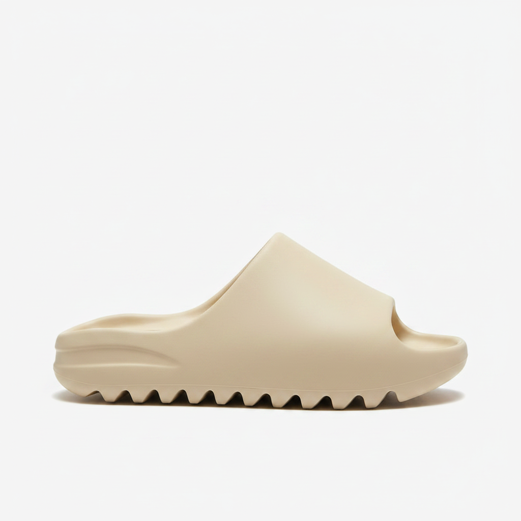 Pantofole suola spessa colore beige