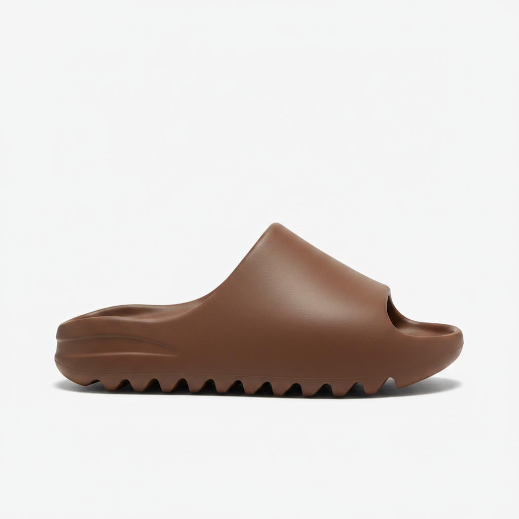 Pantofole suola spessa colore marrone